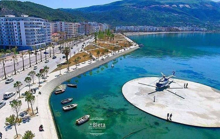 Sea View Apartment Vlorë Exteriör bild
